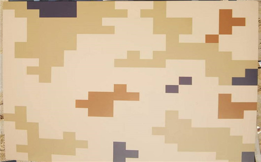 牡丹江荒漠迷彩漆喷涂